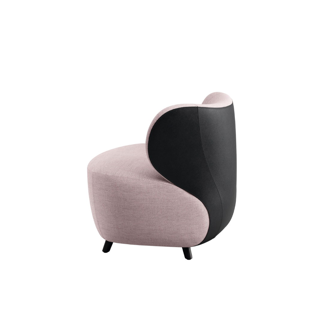 Luxury lounge armchair from Royal Interiors Singapore — designer seating crafted for modern comfort and timeless style.