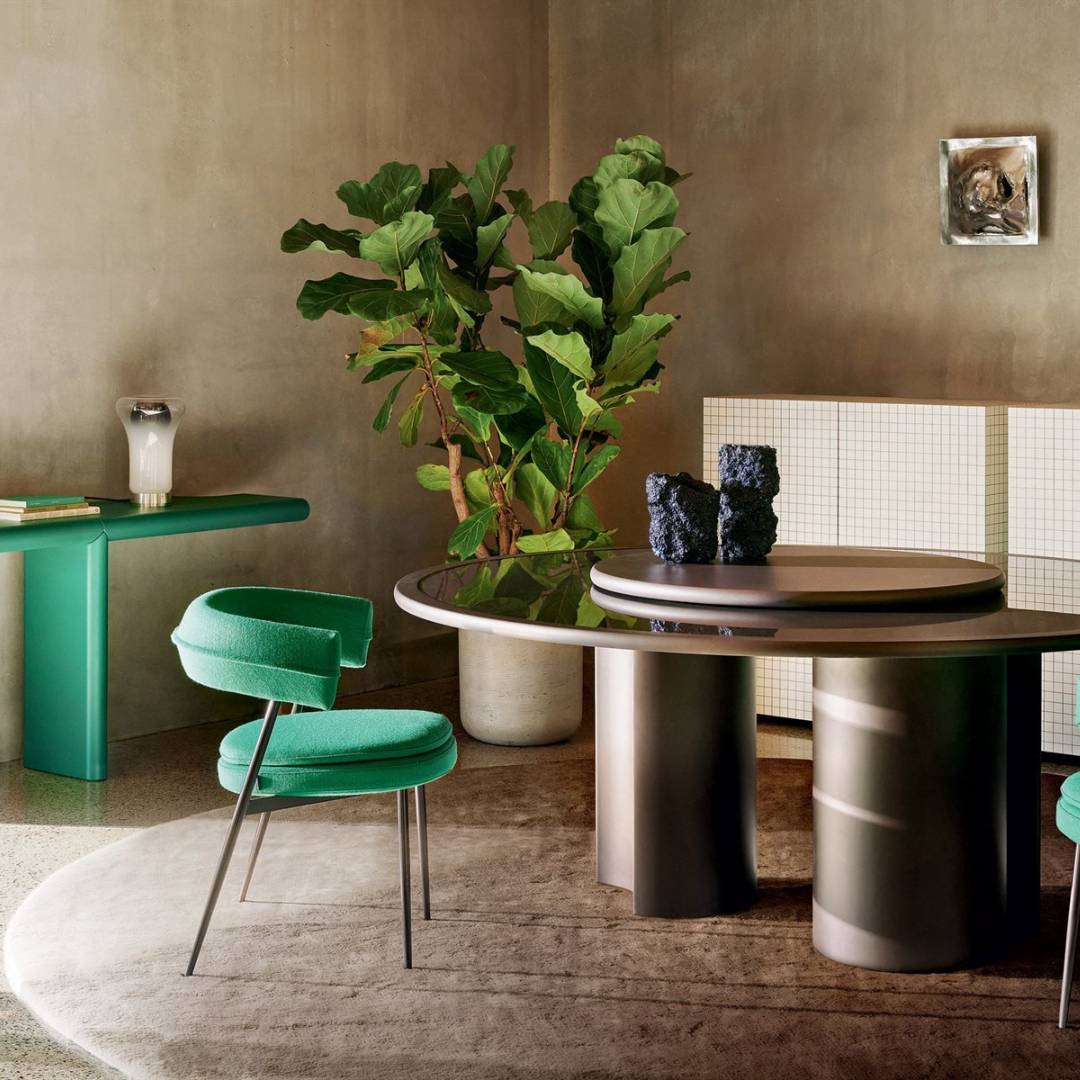 Luxury designer furniture and interior pieces available at Royal Interiors Singapore showroom