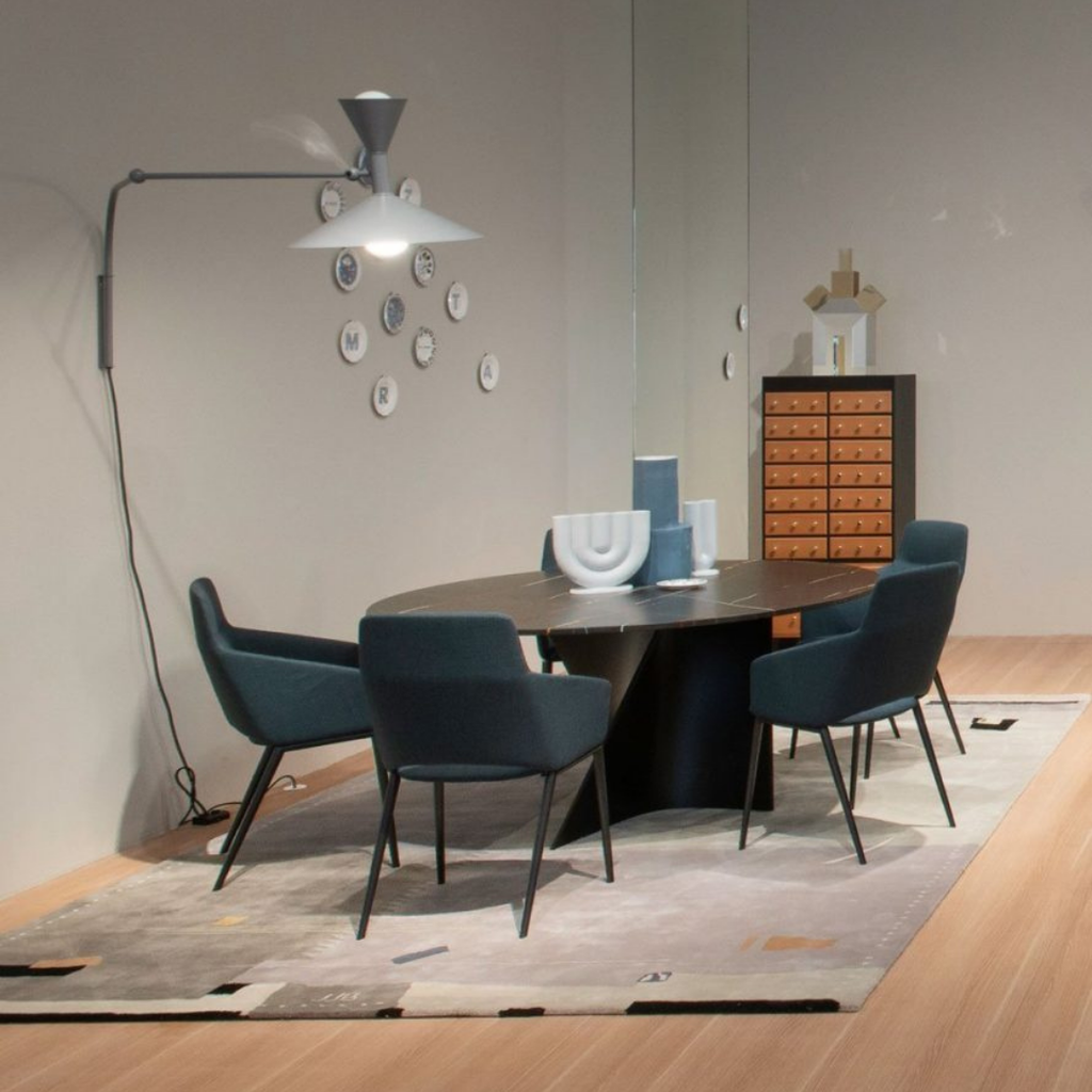 Designer furniture pieces by Chateau D'Ax, Chi Wing Lo, De Sede, Flou, Gamma Arredamenti, Lago, Liu Jo Living, Malerba, Missoni Home, Poltronova, Rolf Benz, Sur & Plus, Walter Knoll, Zanotta, Fiam, Jab, Giulio Marelli, Kristalia, Paolo C, Compar, Cornelio Cappellini, i4Mariani, Natisa, Potocco, Riva 1920, and more available at Royal Interiors Singapore. Shop showroom pieces at Royal 1956 in Delta House or Tan Boon Liat.