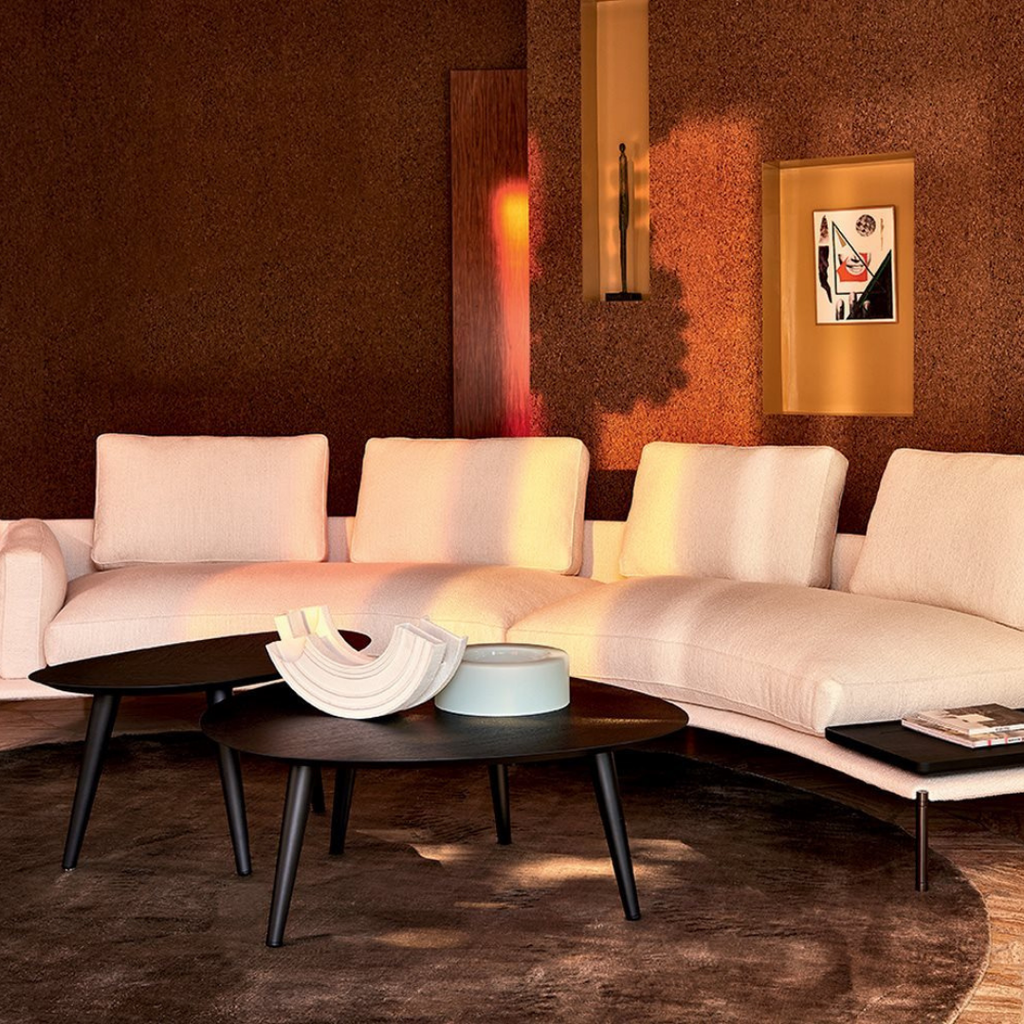 Designer furniture pieces by Chateau D'Ax, Chi Wing Lo, De Sede, Flou, Gamma Arredamenti, Lago, Liu Jo Living, Malerba, Missoni Home, Poltronova, Rolf Benz, Sur & Plus, Walter Knoll, Zanotta, Fiam, Jab, Giulio Marelli, Kristalia, Paolo C, Compar, Cornelio Cappellini, i4Mariani, Natisa, Potocco, Riva 1920, and more available at Royal Interiors Singapore. Shop showroom pieces at Royal 1956 in Delta House or Tan Boon Liat.