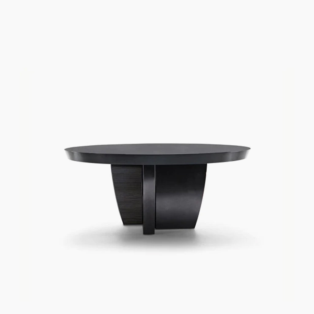 Black & More Round Dining Table