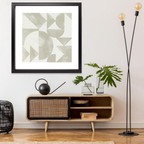 Brookpace Lascelles framed artwork displayed in elegant interior setting at Royal Interiors Singapore