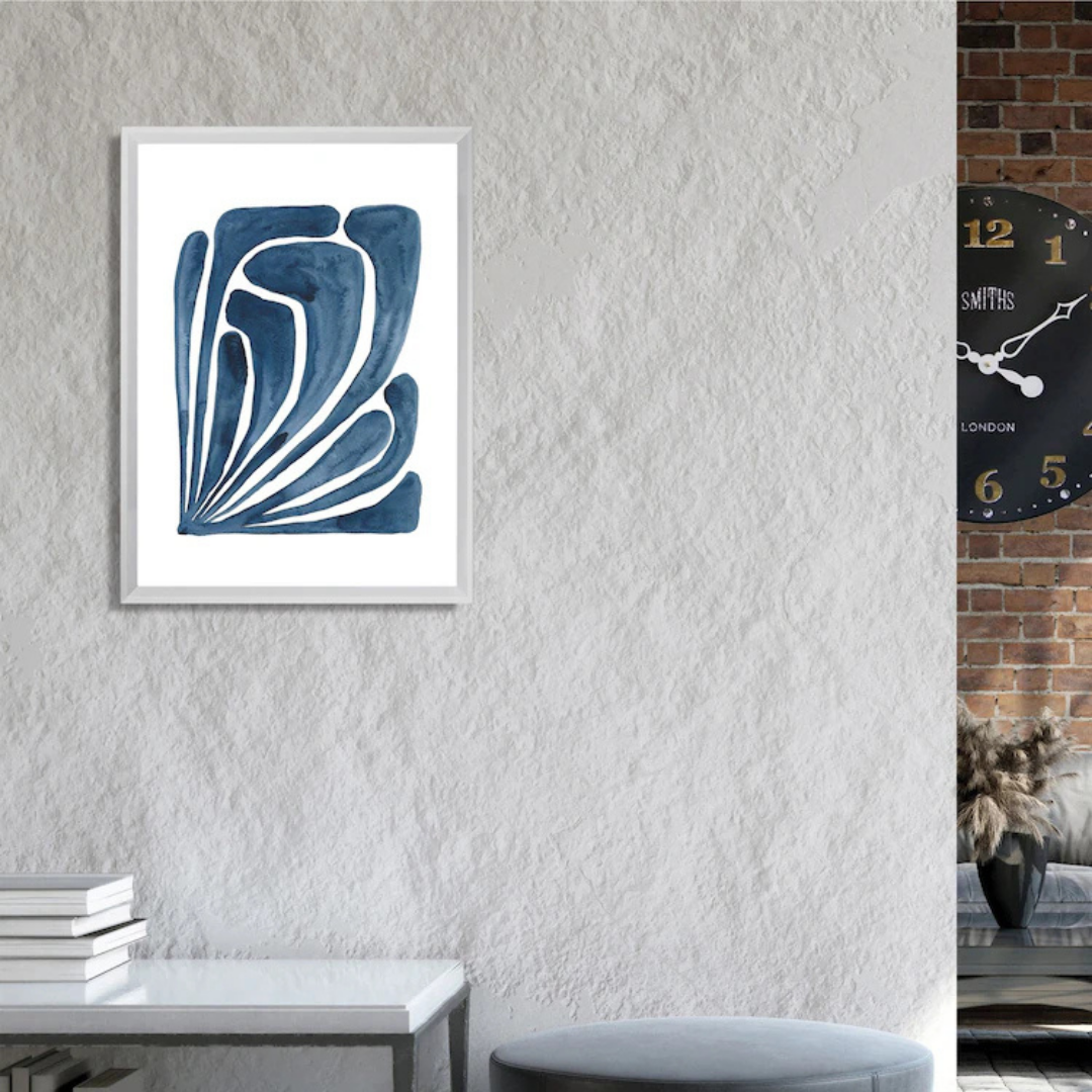 Brookpace Lascelles framed artwork displayed in elegant interior setting at Royal Interiors Singapore