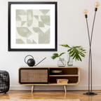 Brookpace Lascelles framed artwork displayed in elegant interior setting at Royal Interiors Singapore