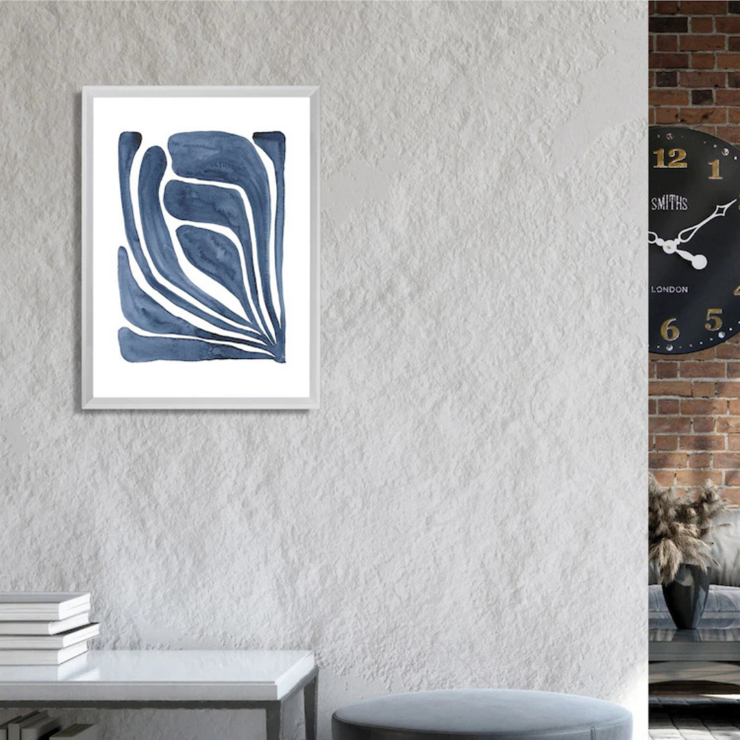 Brookpace Lascelles framed artwork displayed in elegant interior setting at Royal Interiors Singapore