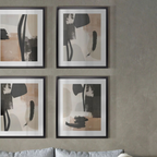 Brookpace Lascelles framed artwork displayed in elegant interior setting at Royal Interiors Singapore