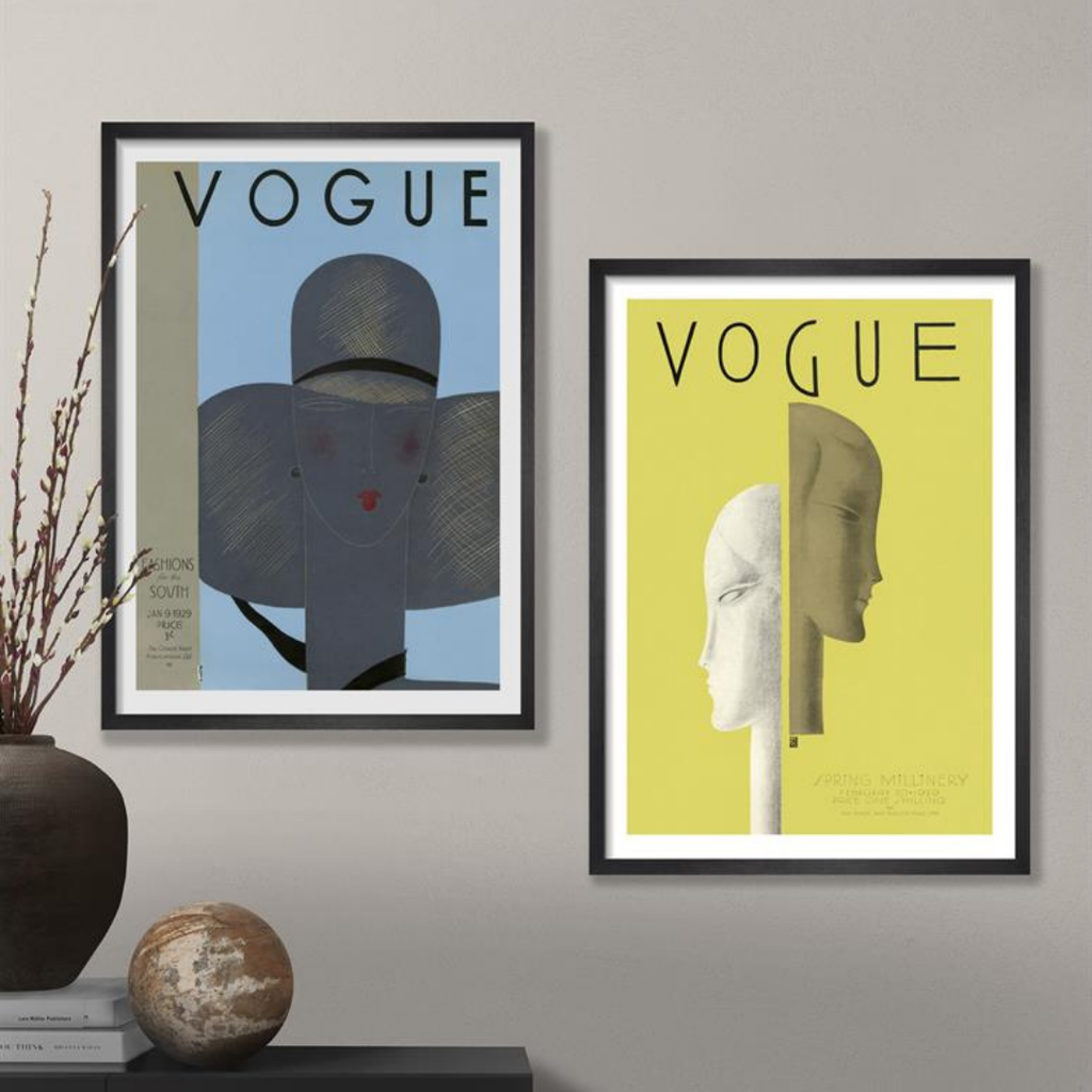 Brookpace Lascelles framed artwork displayed in elegant interior setting at Royal Interiors Singapore