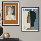 Brookpace Lascelles framed artwork displayed in elegant interior setting at Royal Interiors Singapore