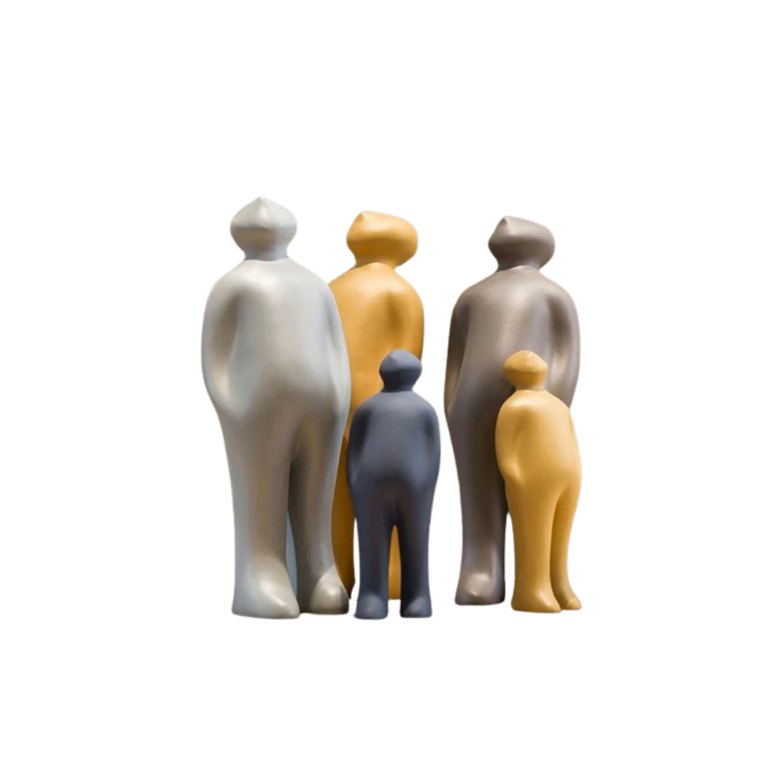 Gardeco handcrafted decorative sculpture styled in modern luxury interior at Royal Interiors Singapore