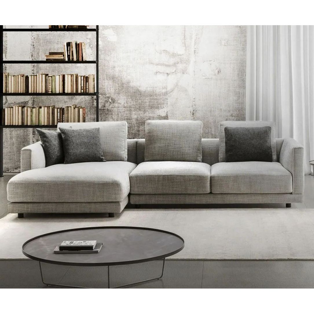 Linea Sofa with Chaise-Left Chaise – Royal Interiors