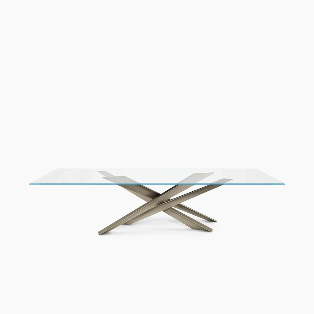 Lancer Glass Dining Table