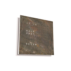 QLOCKTWO luxury word clock in contemporary interior setting, available at Royal Interiors Singapore